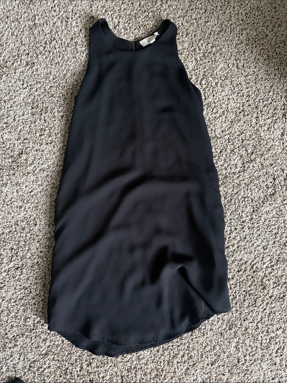 Pink Republic Sleek Black High-Low Sleeveless Dress